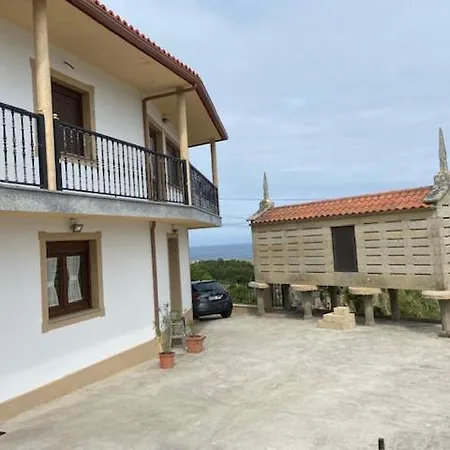 O Casa Con Vistas En Carnota Apartmán Lira (A Coruna)